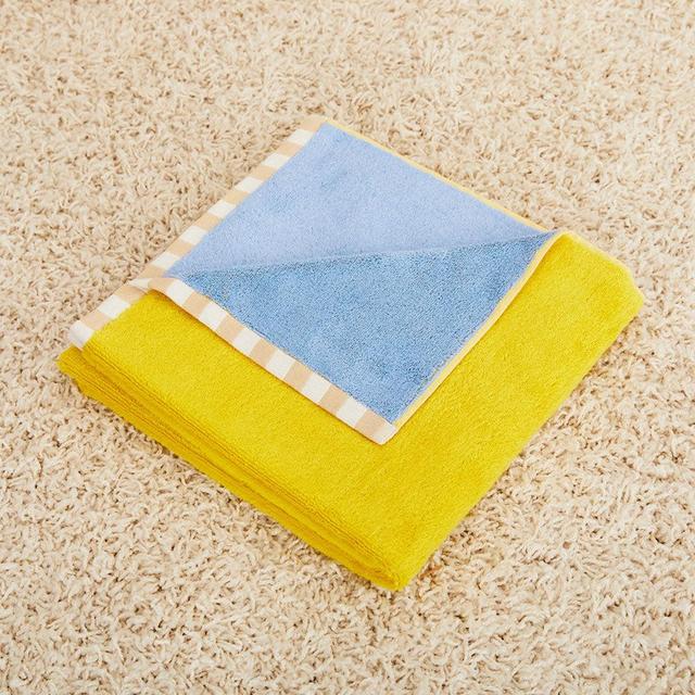 Dusen Dusen Yellow Cornflower Bath Towel