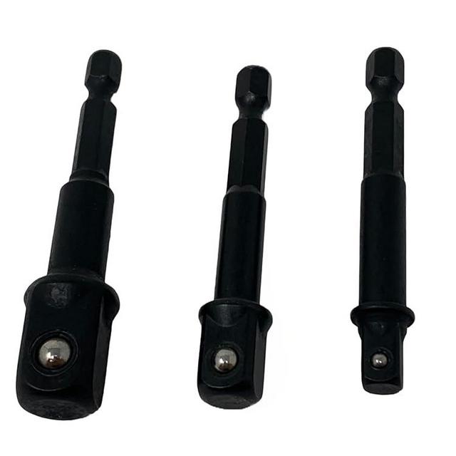 DeWalt 3-pc Socket Adapter Set includes DW2541IR, DW2542IR, DW2547IR