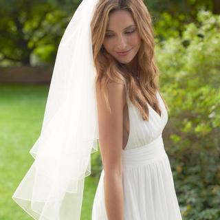 2 Layer Pencil Edge Veil