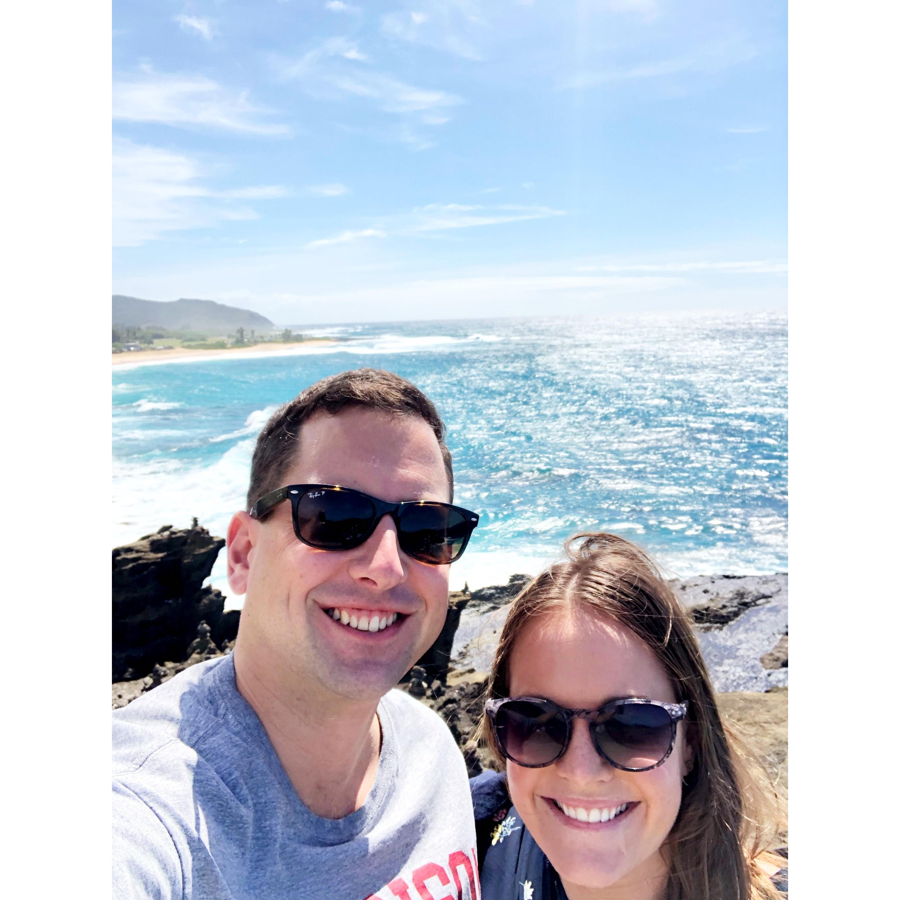 Visiting Bruce's sister in Hawaii