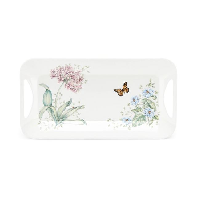 Lenox Butterfly Meadow Melamine Hors D'Oeuvre Tray