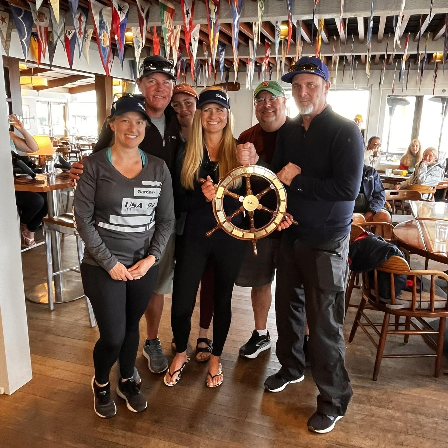 Santa Barbara Yacht Club (Bob McWilliams Perpetual Trophy), with Brooke, Victoria, Jason and Robbie