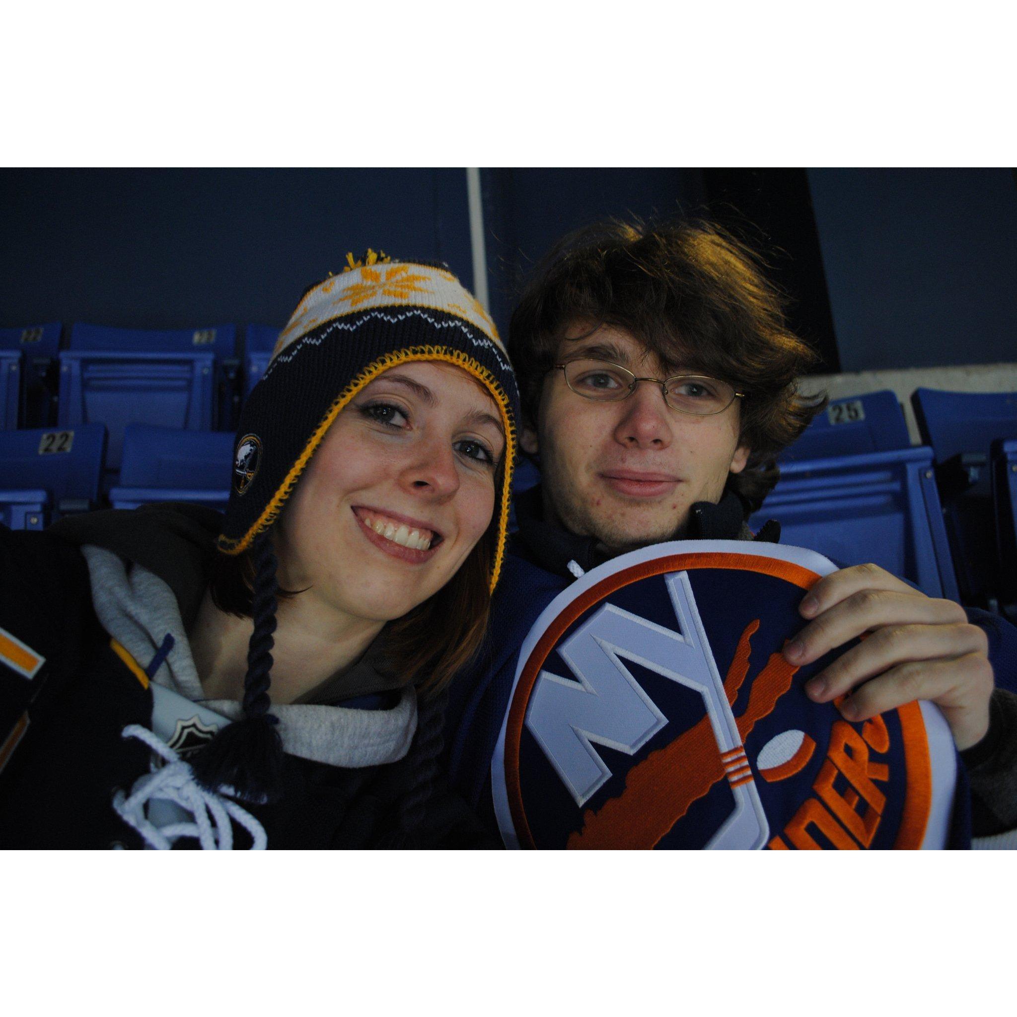 Sabres Vs. Isles Game, January 2011