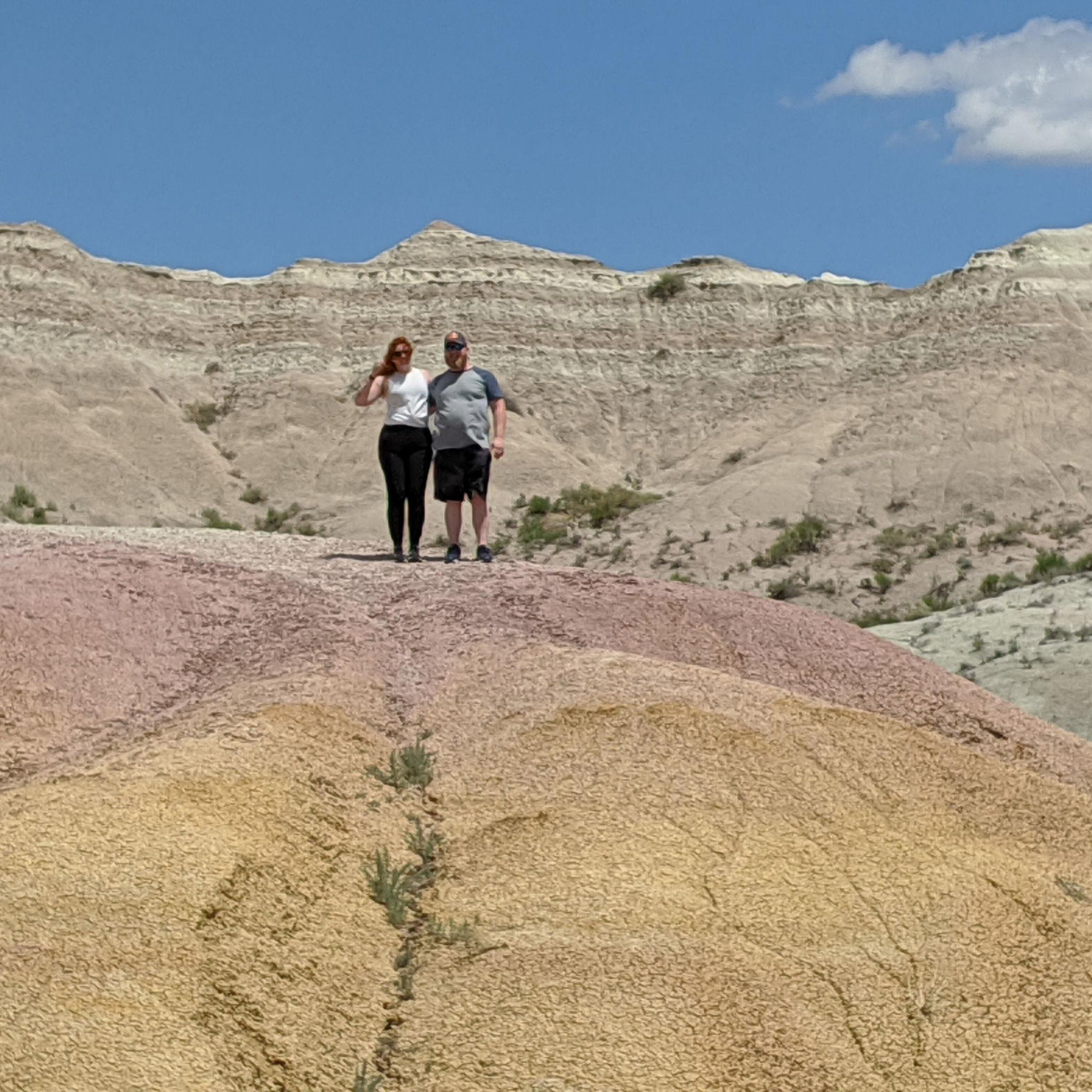 Explored the badlands on the trip back from Glacier National Park