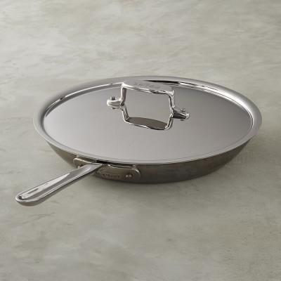 All-Clad d5 Stainless-Steel Nonstick Covered Fry Pan, 12"