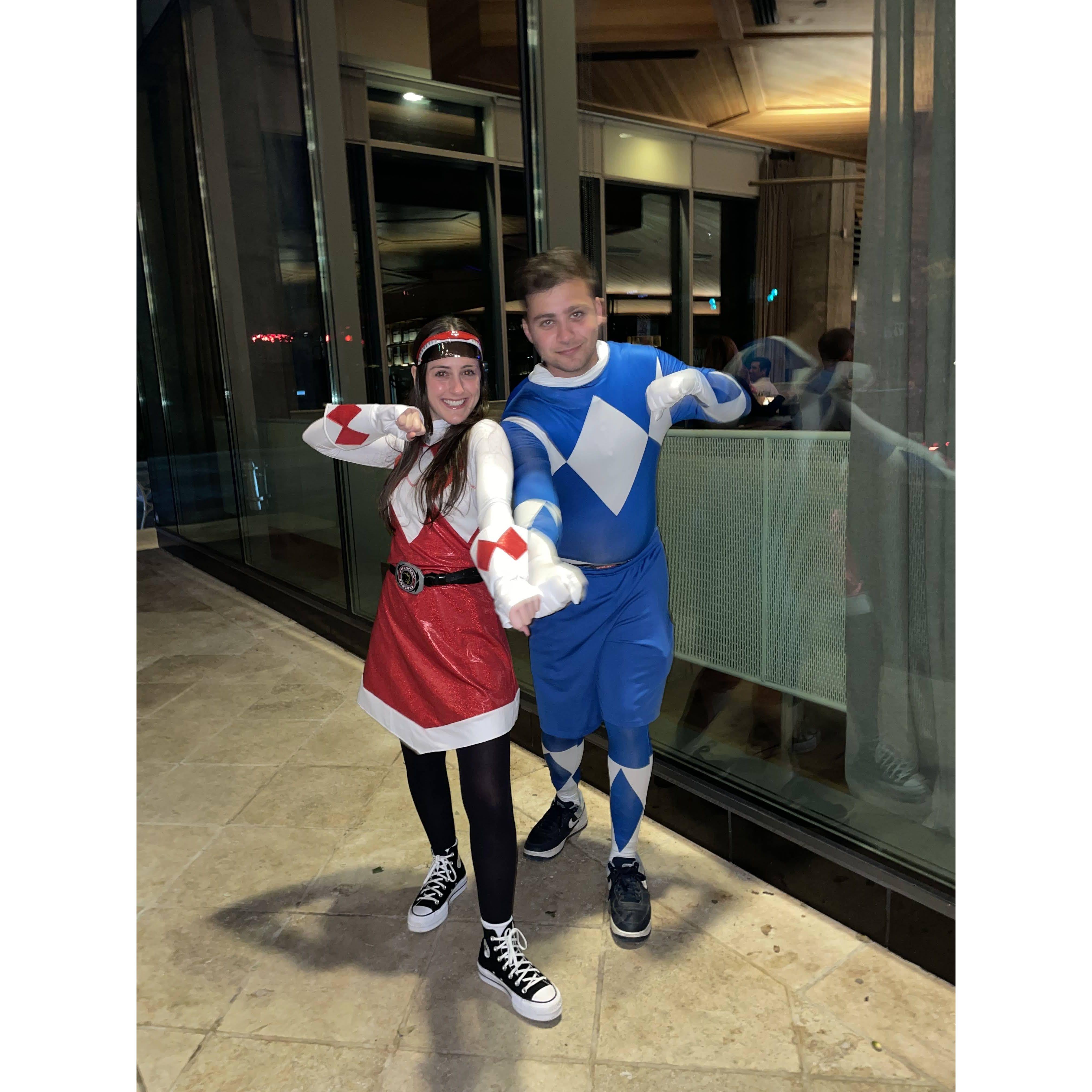 Halloween 2021 - Power Rangers in Austin, TX