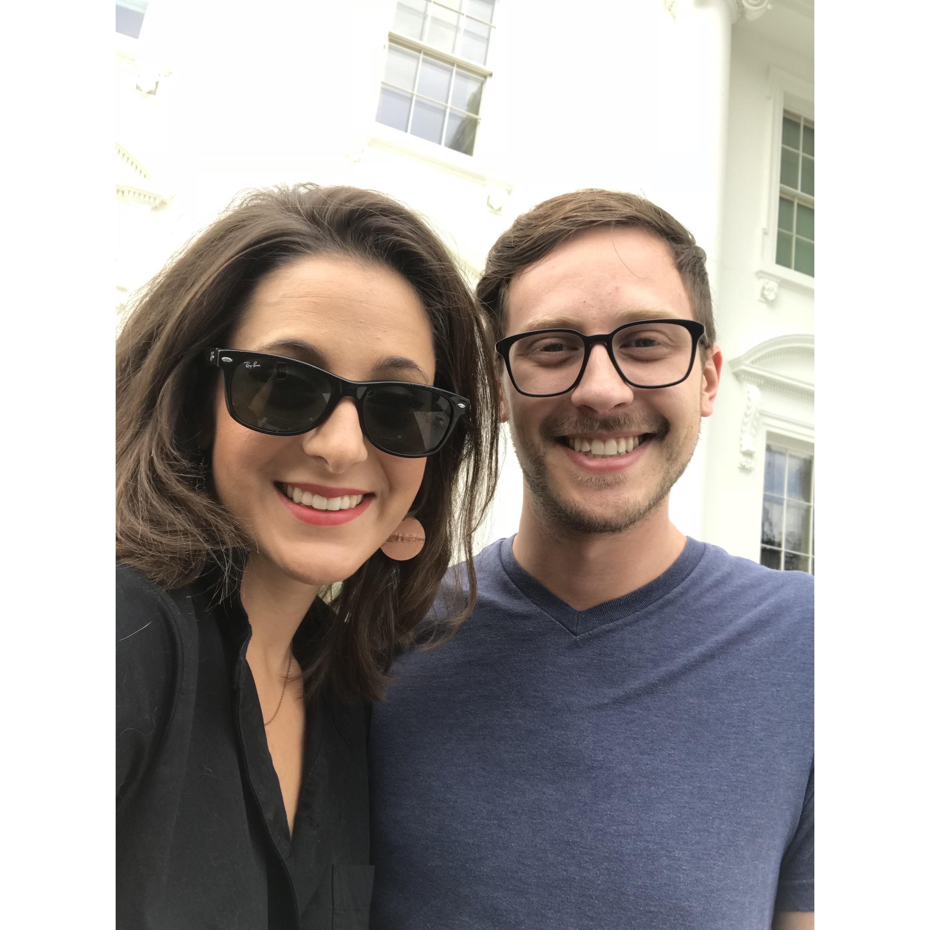 We went to the White House. It was kind of a bummer, but only because of who the occupant was.