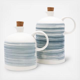 Charmouth Oil & Vinegar Cruet Set