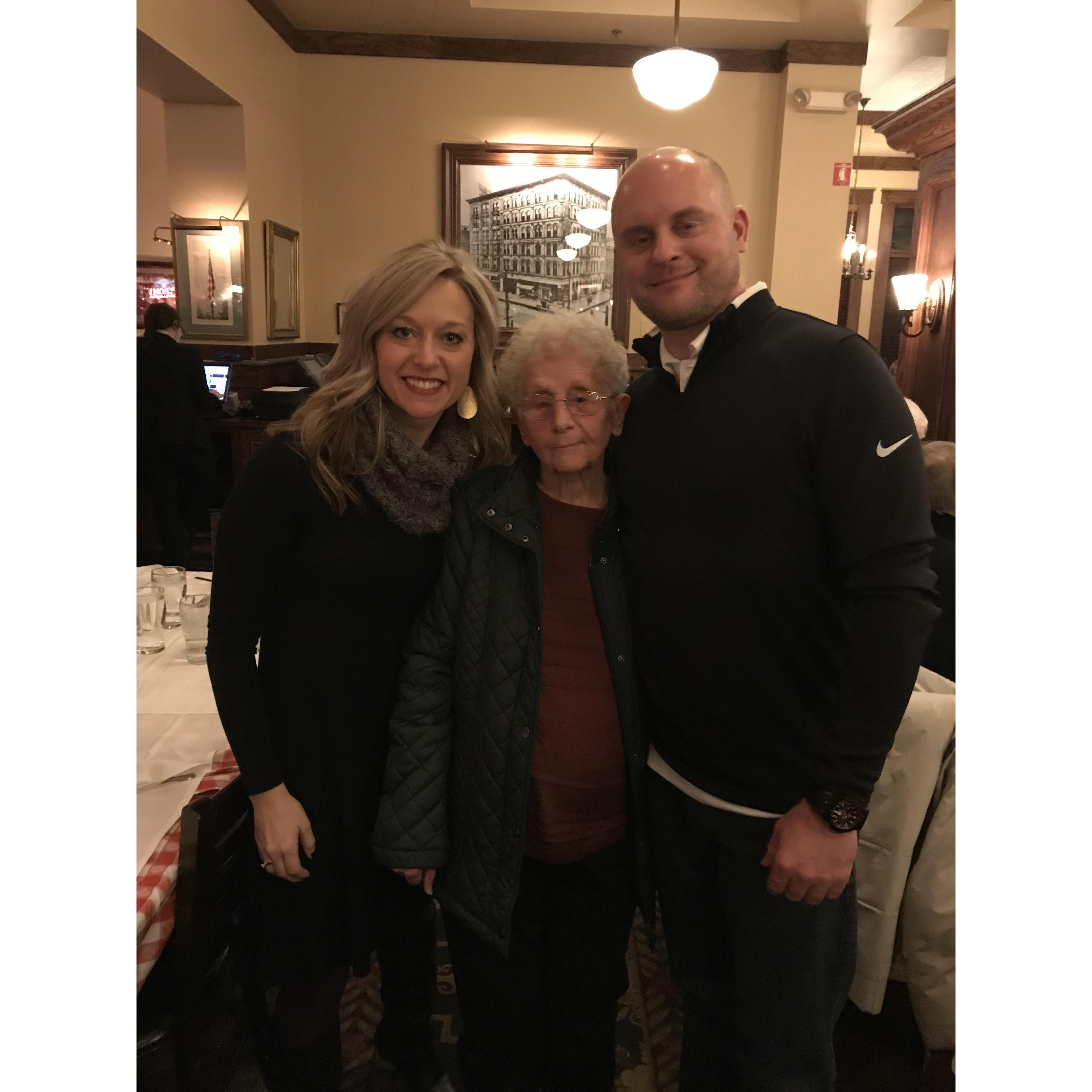 Celebrating Grandmas 90th birthday!