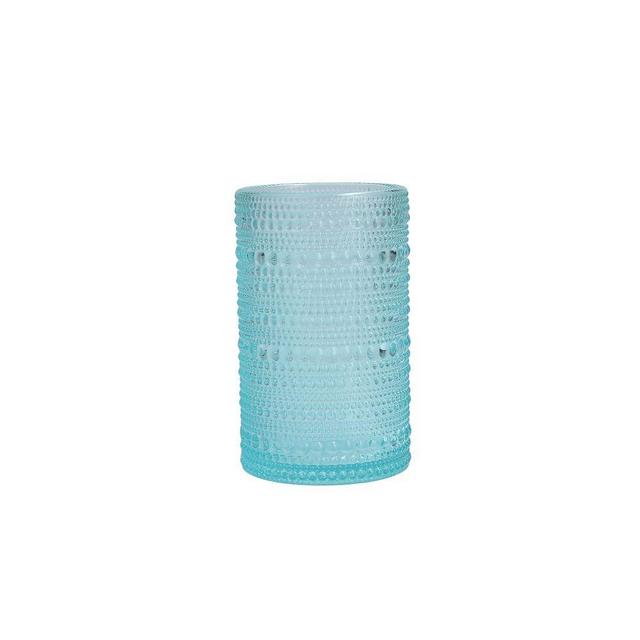 Jupiter Pool Blue Ice Beverage Glass, 13 oz., Set of 6
