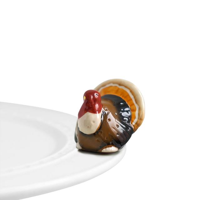 Nora Fleming Hand-Painted Mini: Gobble Gobble (Turkey) A47