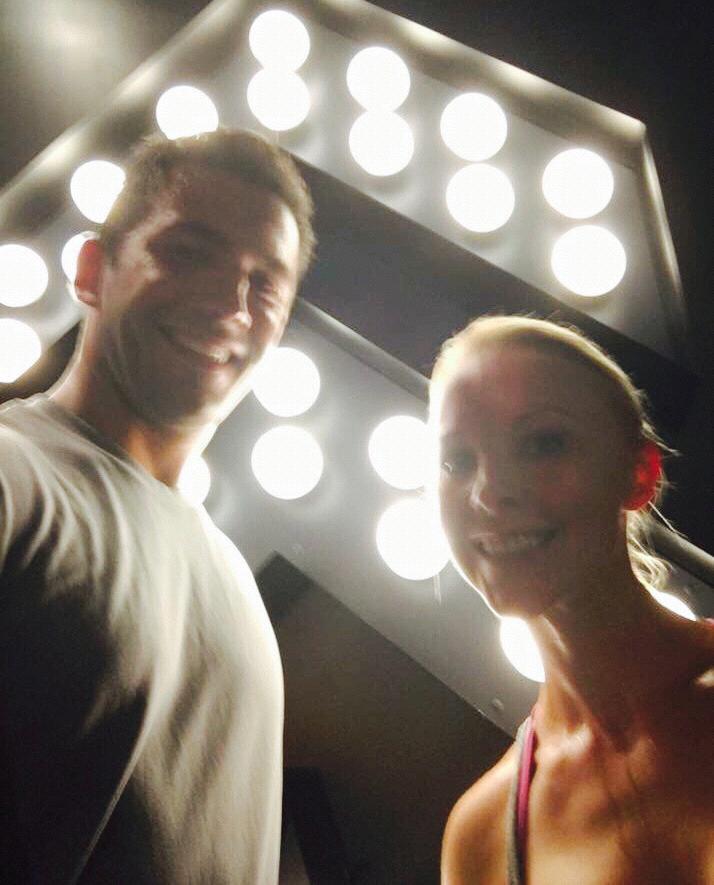 Sweating at Barry's NYC.