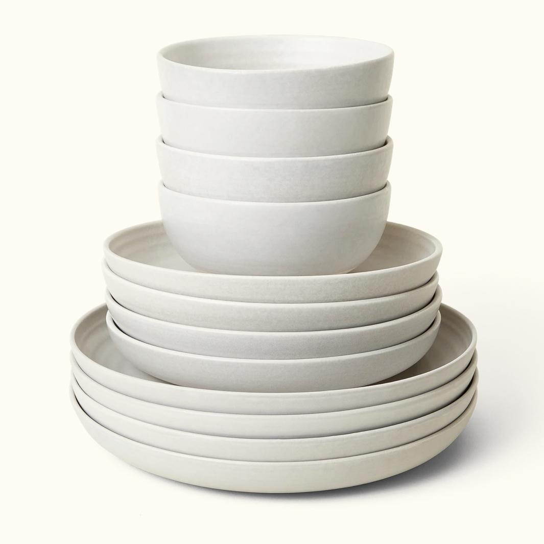 THE FRESH PLATE 12-PIECE DINNERWARE SET