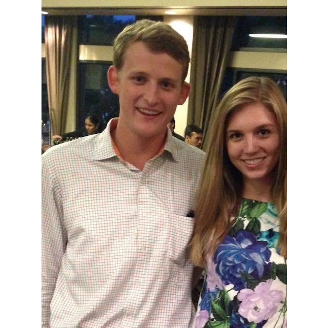 Our first picture together at the TCU MAc Graduation Dinner