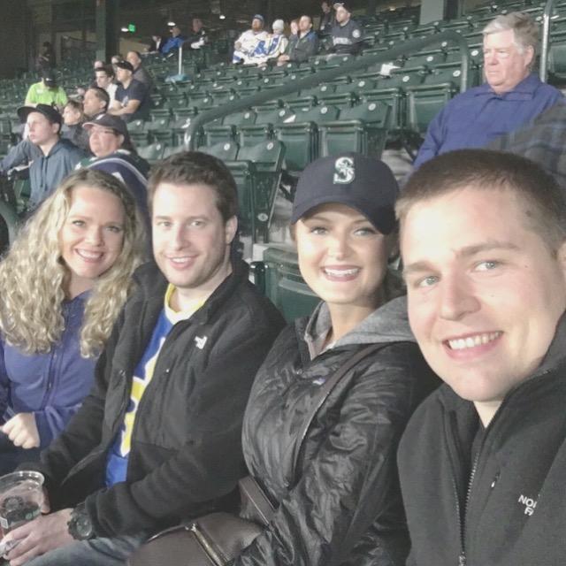 Mariners Game with Sara and Brit, 2017