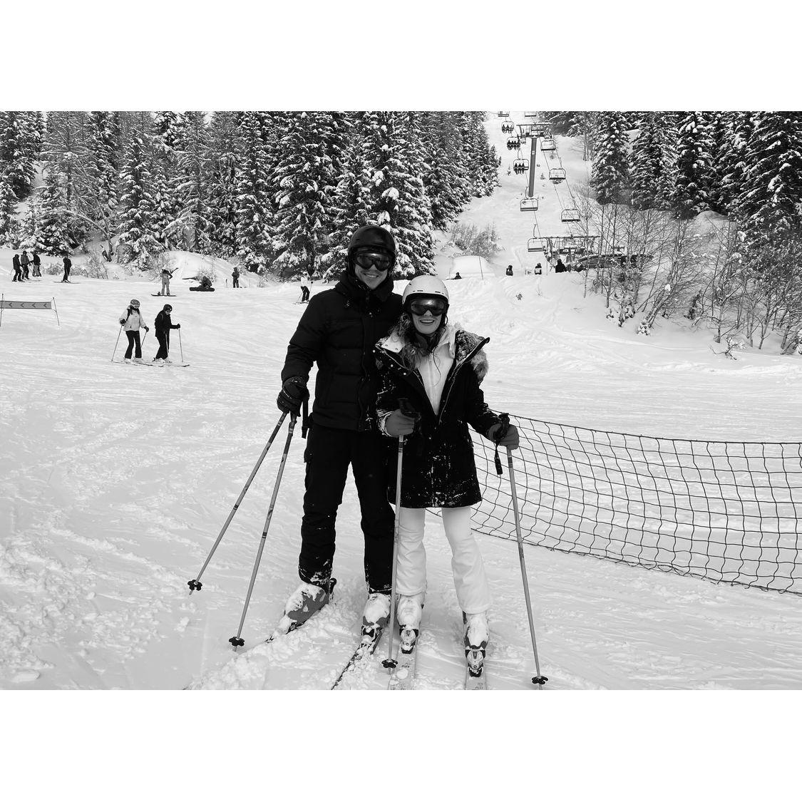 (Just) survived our first skiing holiday