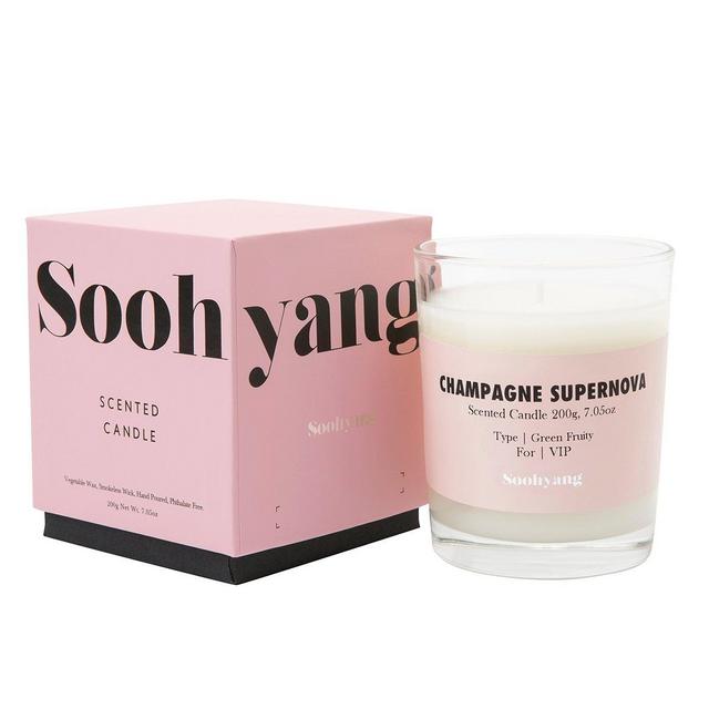 Champagne Supernova Candle