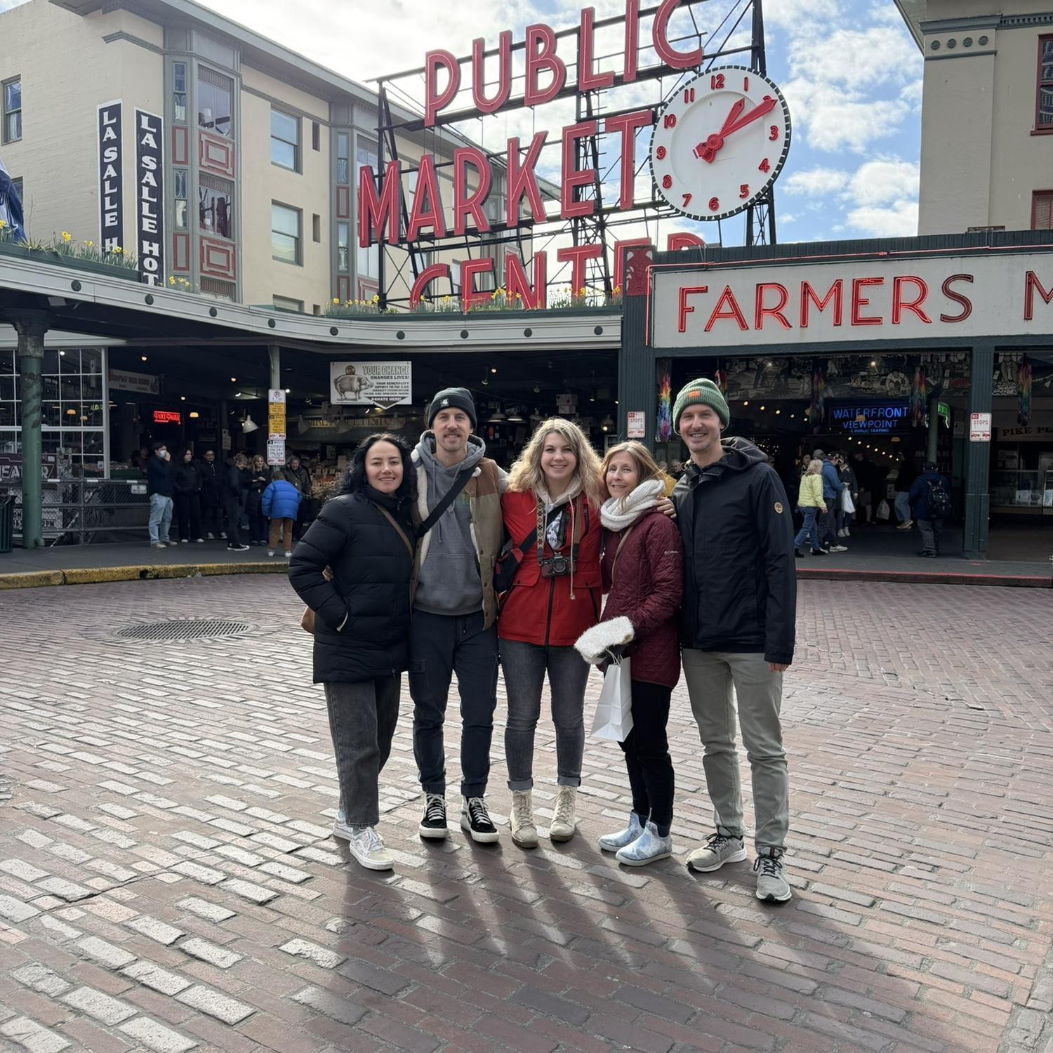 Family trip in Seattle (Visiting Nate and Aaron)