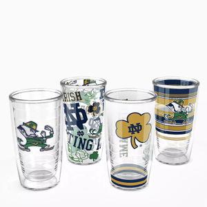 Notre Dame Fighting Irish - 16oz Classic Tumbler 4-Pack Set