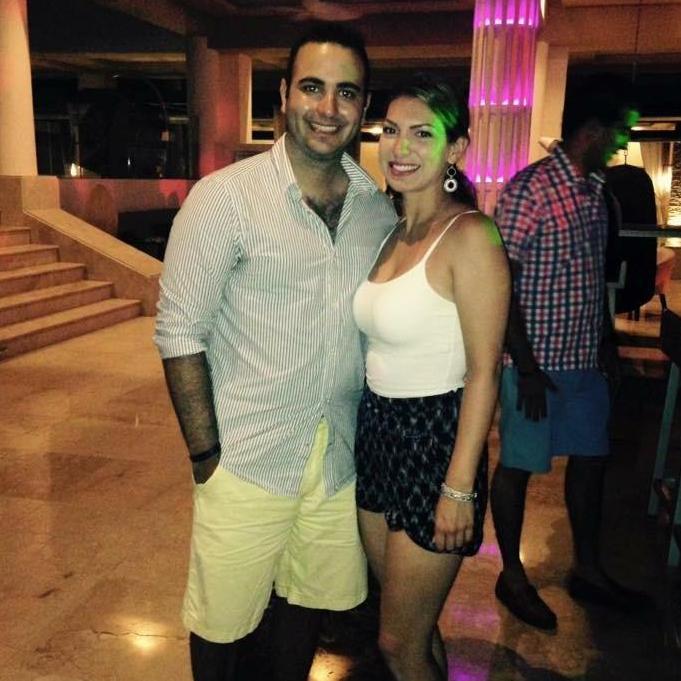 Punta Cana nights! This was our first international trip together.

July, 2015