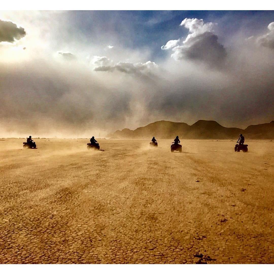 Grace, Jess, Shilo, Kat and Omar cruising on a semi-stormy day (Elias taking picture)