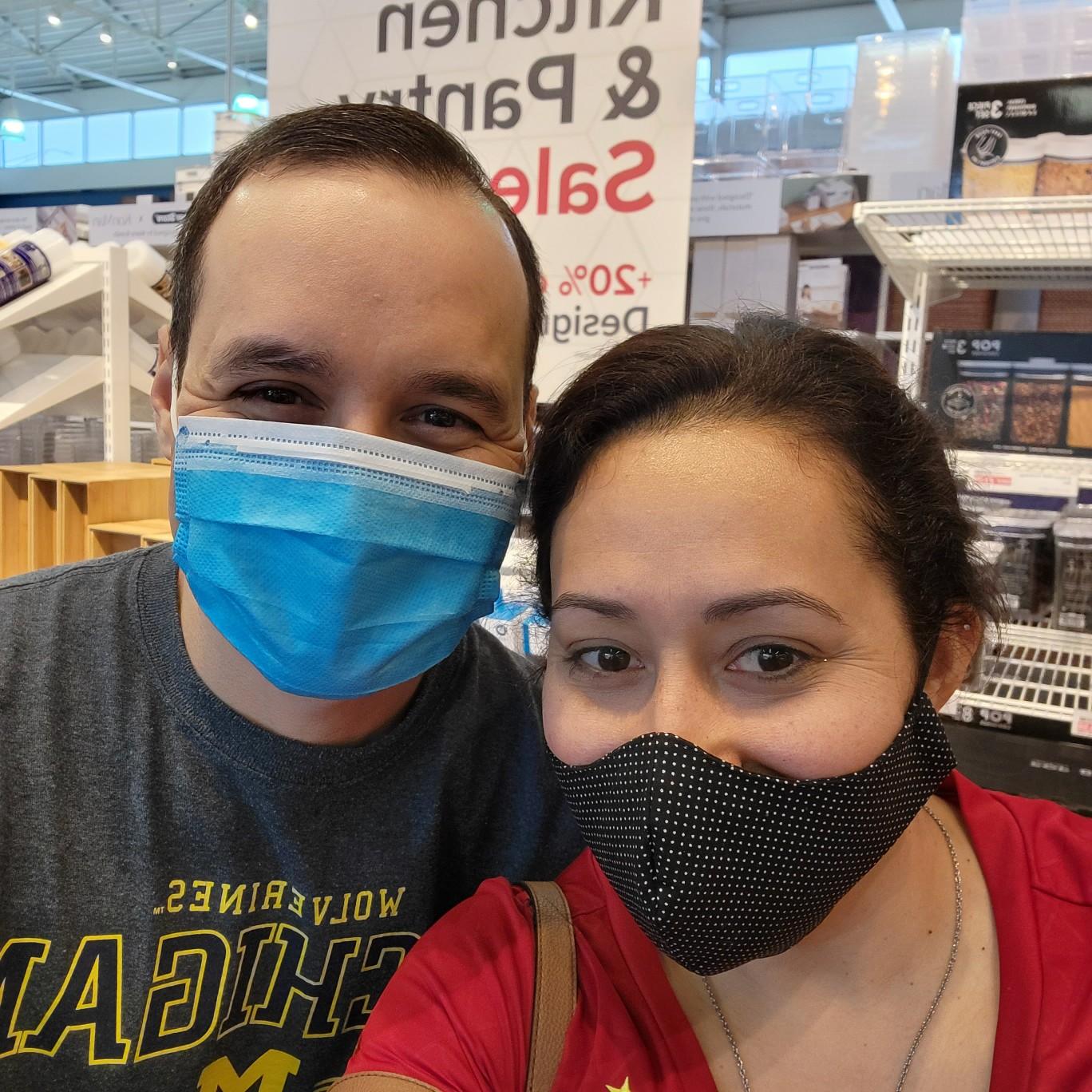 Fun time shopping at The Container Store.