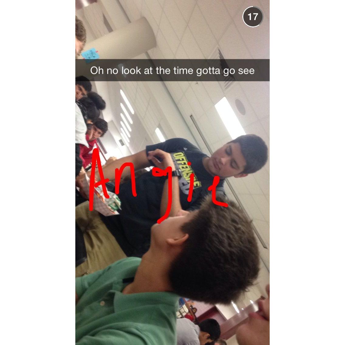 We were a snapchat love story!