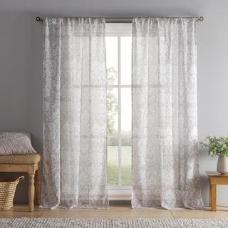 Jessica Pole Top Curtain Panel, Set of 2