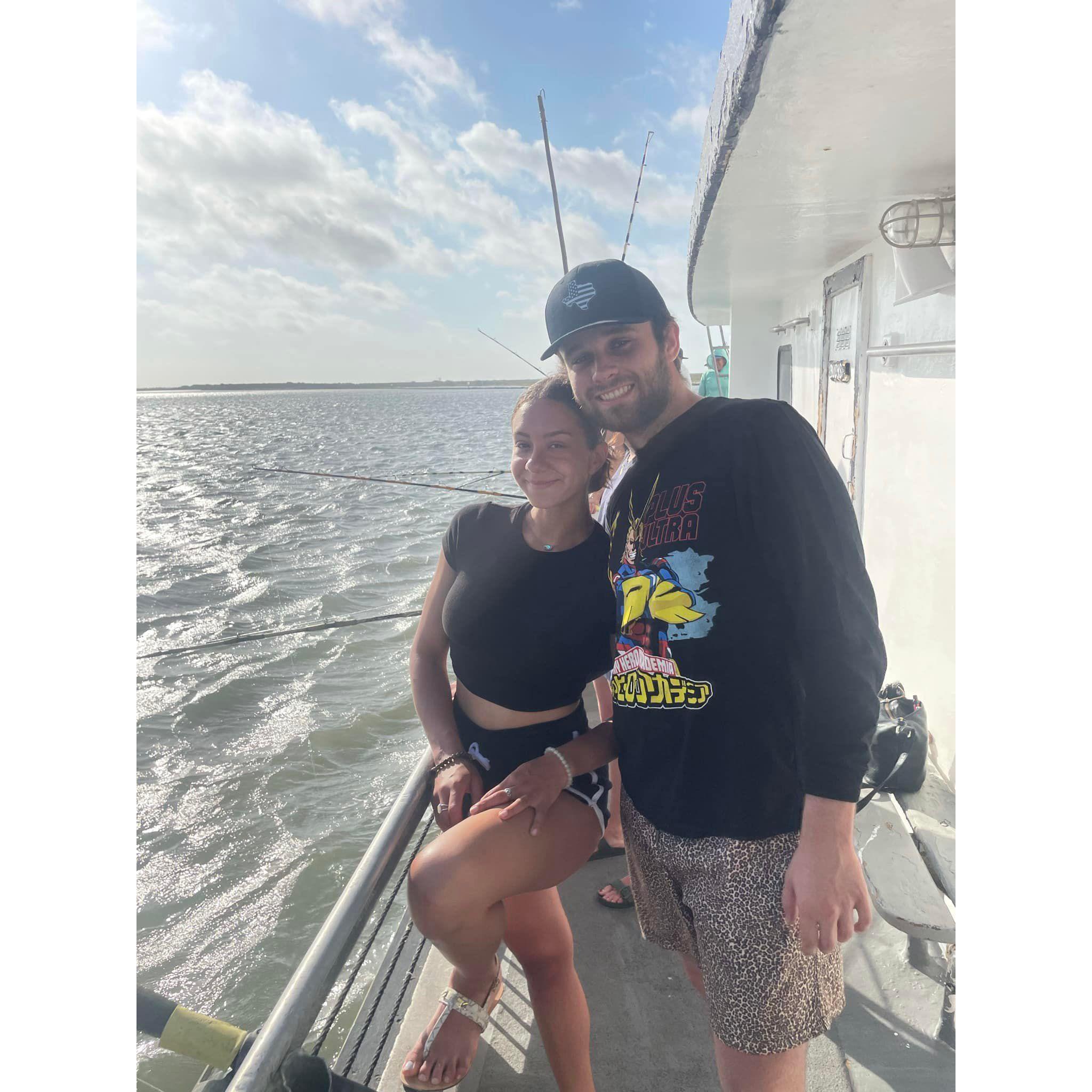 Our first fishing trip together in 2022!