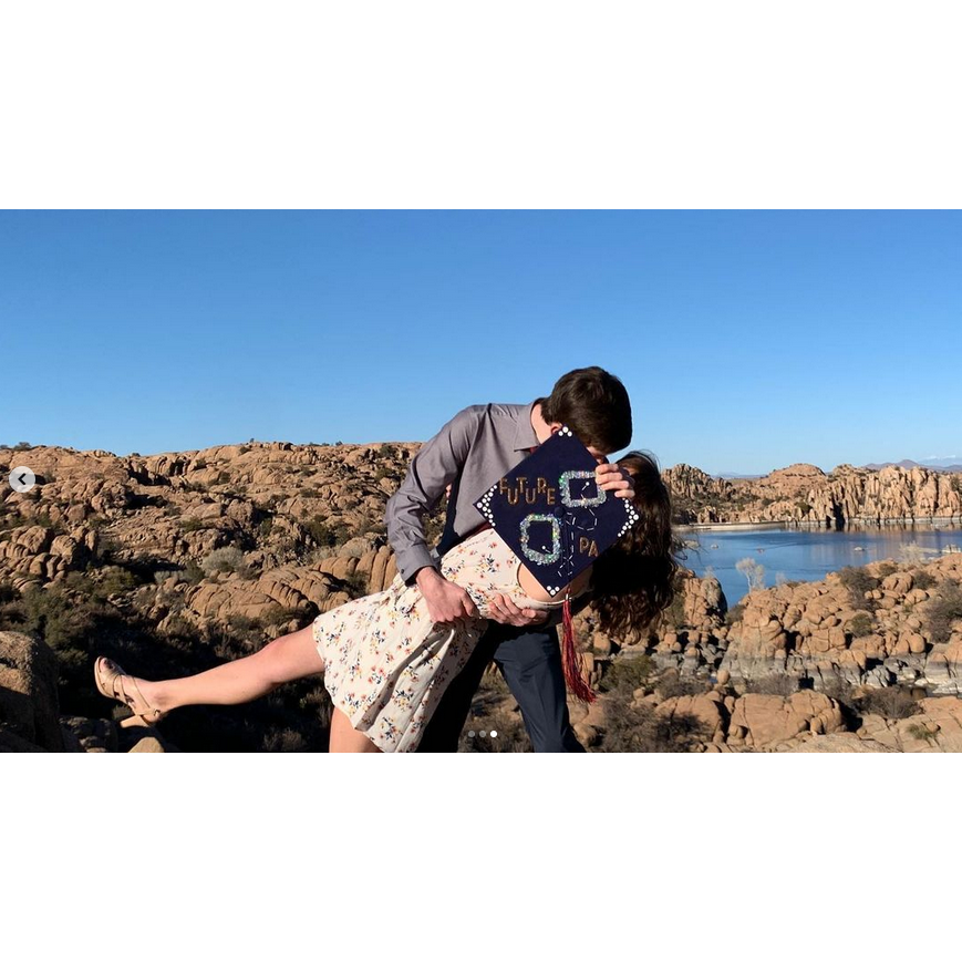 Celebrating Jenna's graduation and acceptance into the CU Anschutz Physician Assistant program. 02-06-21