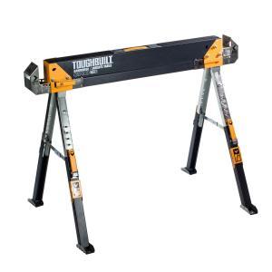 32 in. Tall Adjustable Folding Sawhorse