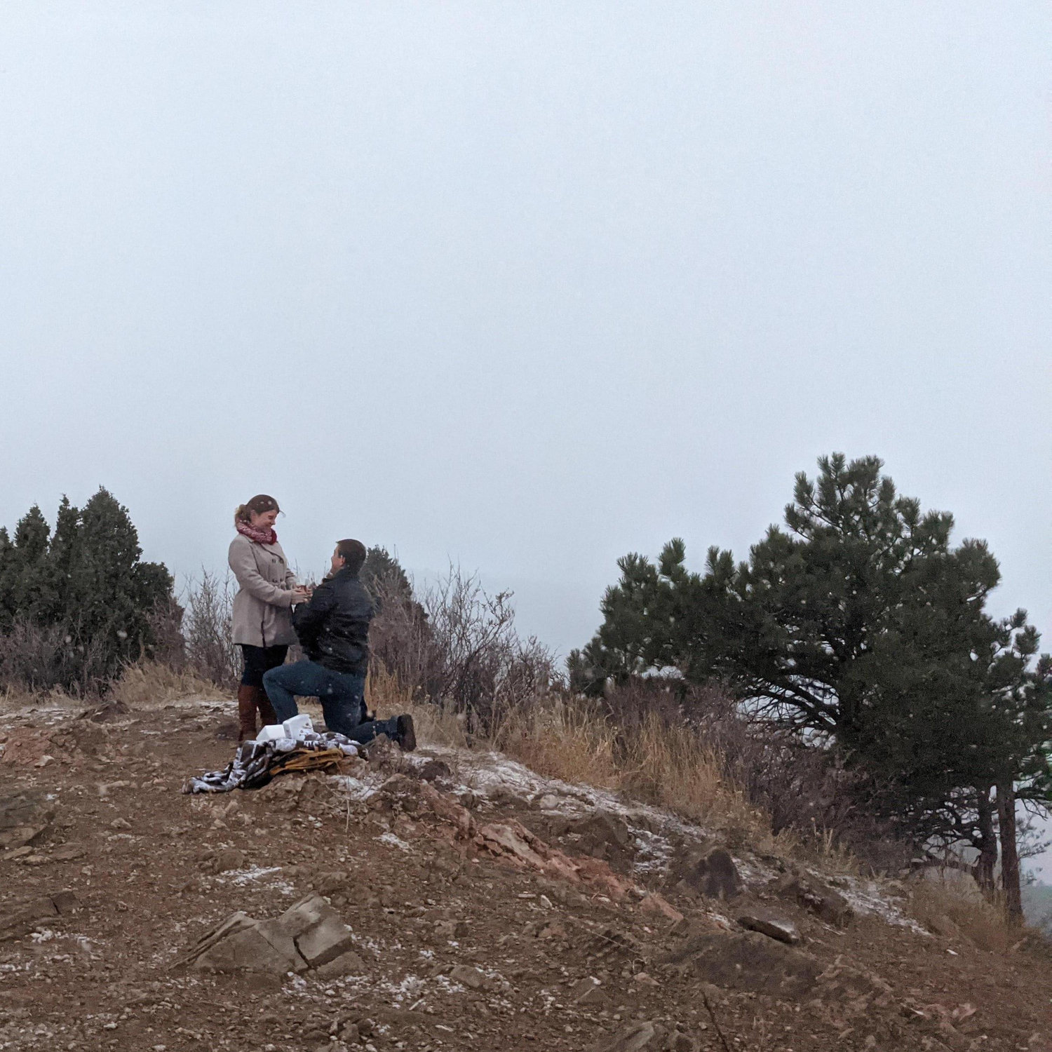 She said yes!