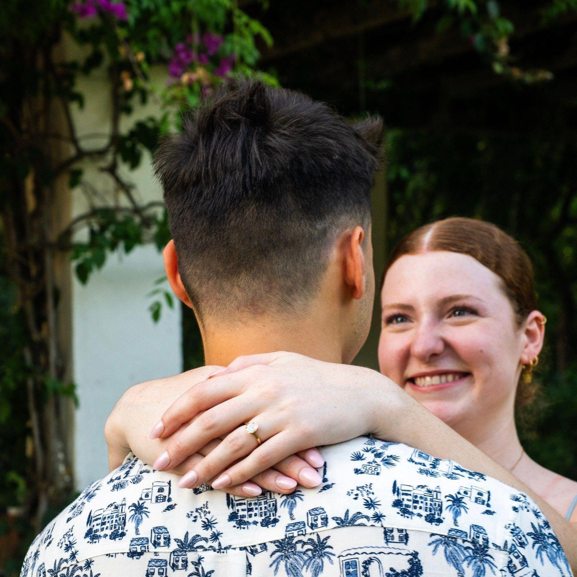 6.14.25 - Emanuel proposed to Amy in Parque de María Luisa in Seville, Spain.