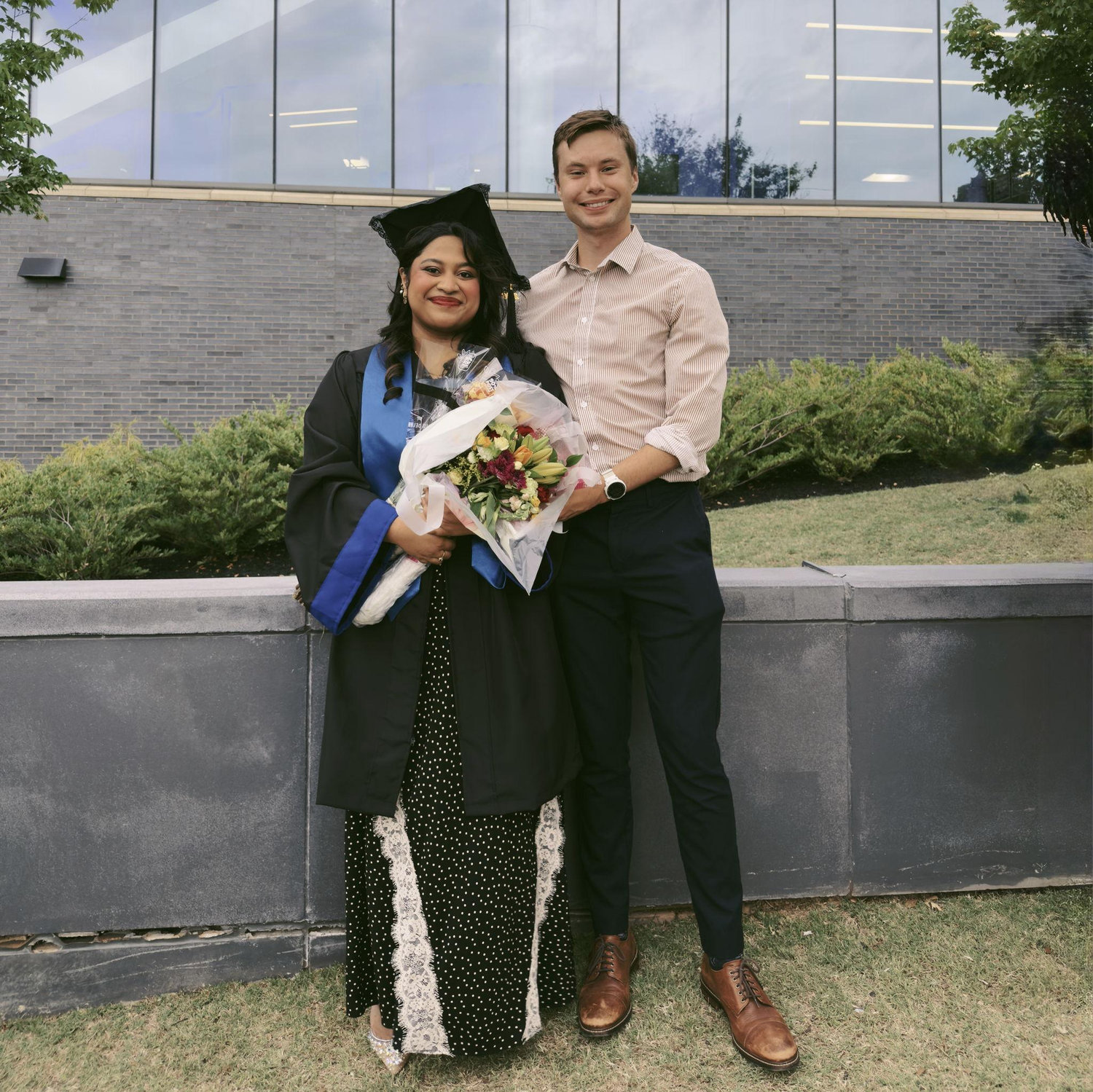 Grad Day!! I couldn't have done it without him