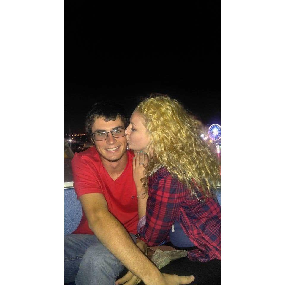 Took me to the fair after I cried about my hair lol