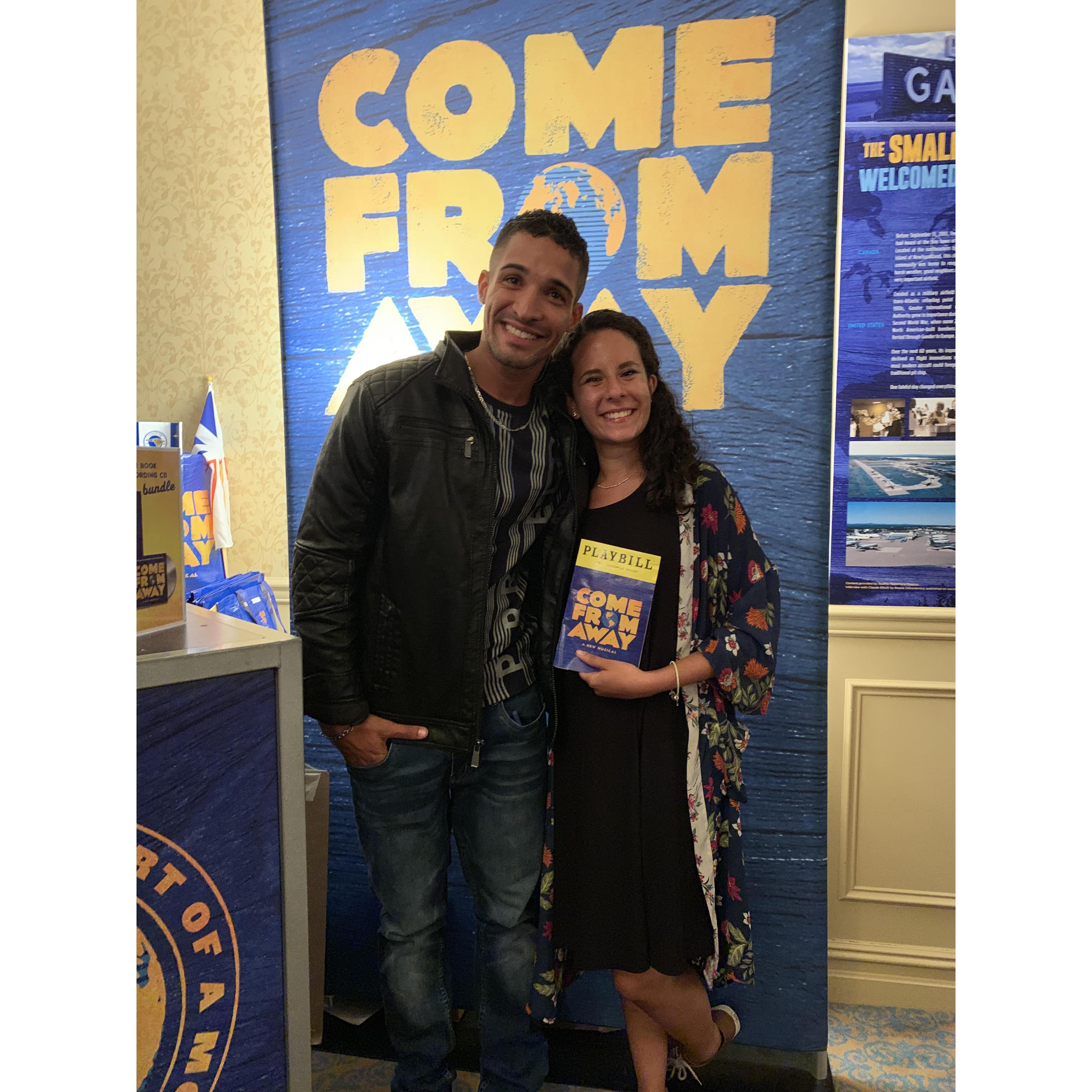 First broadway show together