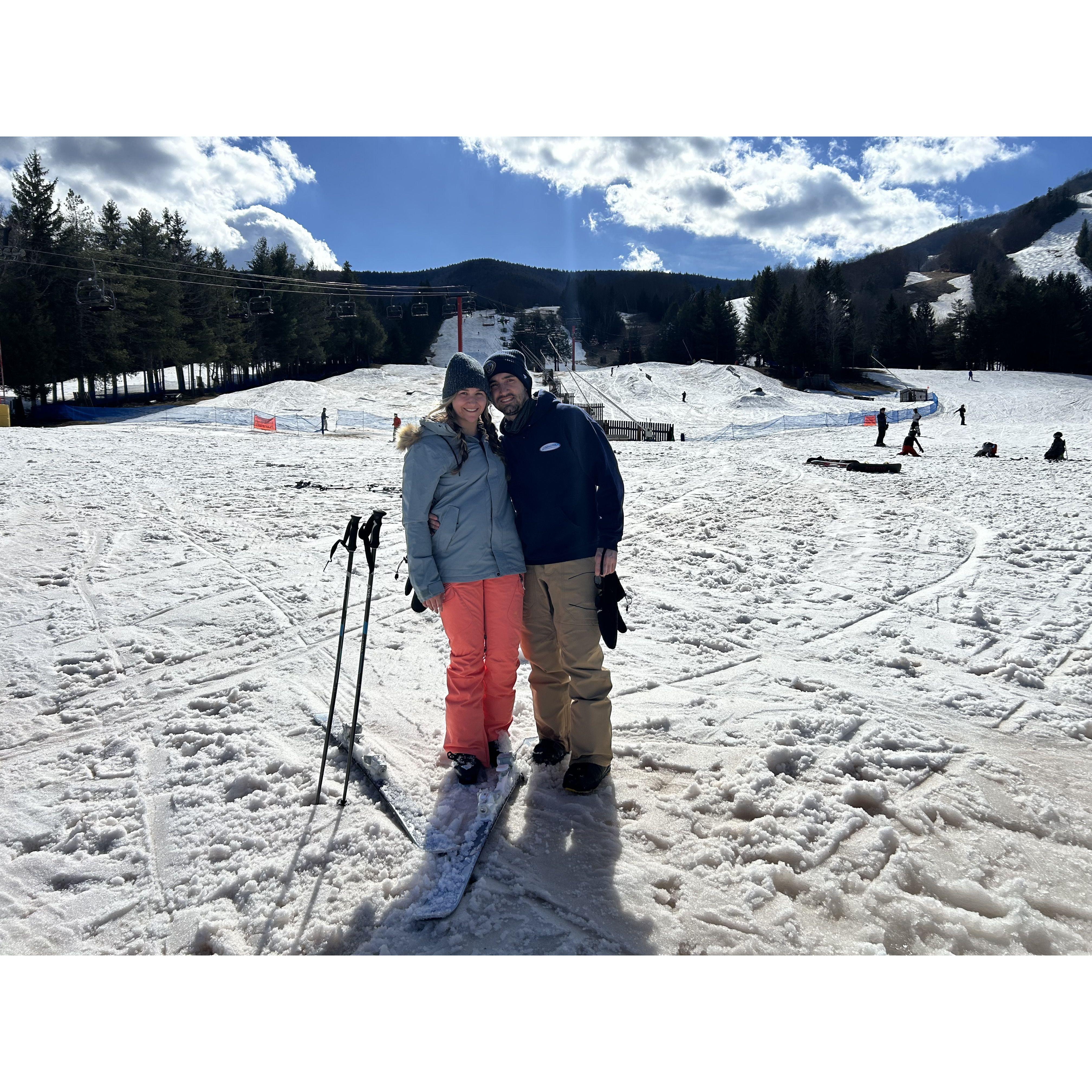The most recent trip to Hunter Mountain for some skiing and snow boarding