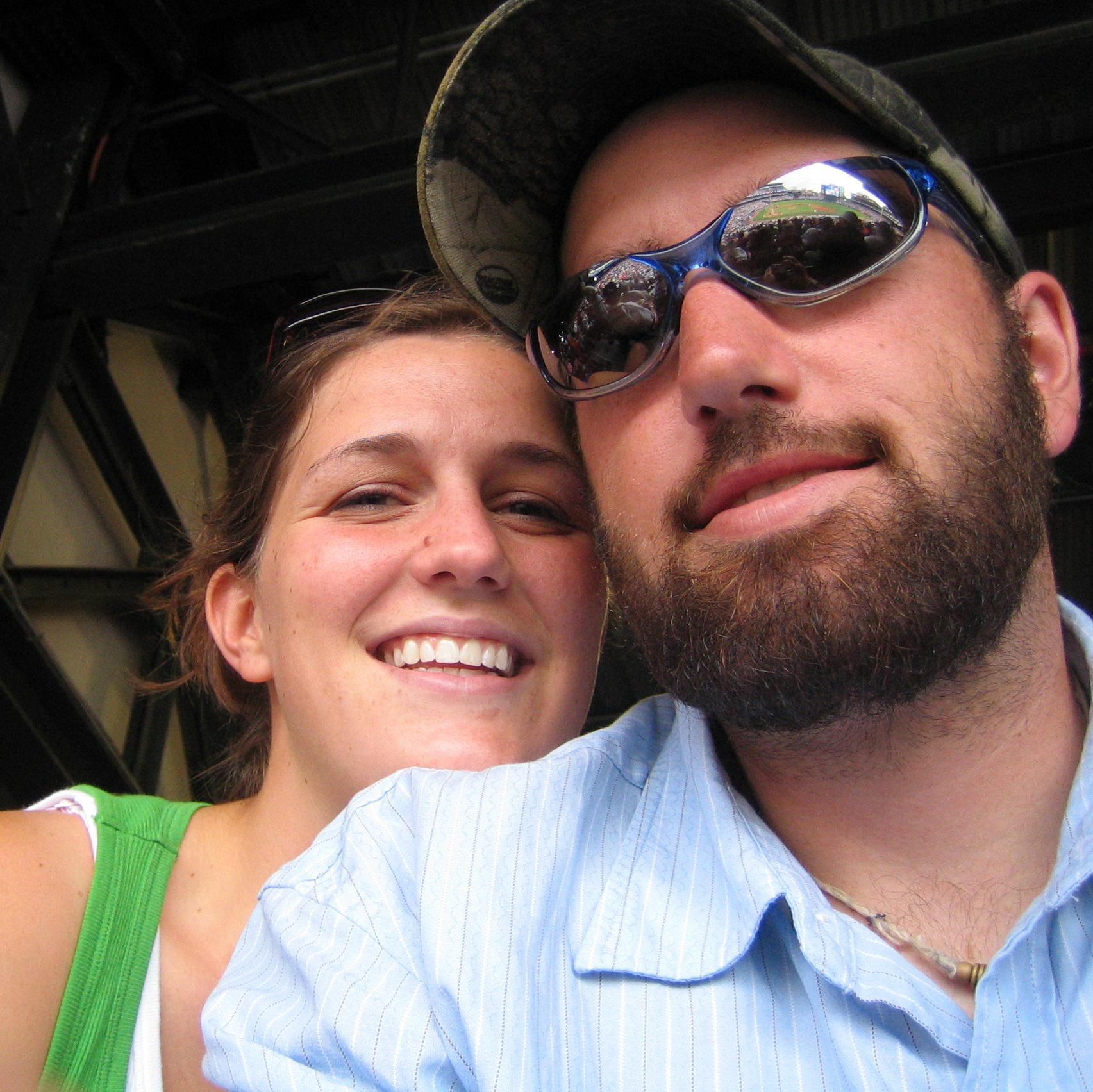 At an Atlanta Braves game!