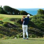Golfing