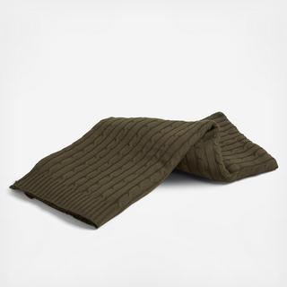 Cable Knit Throw