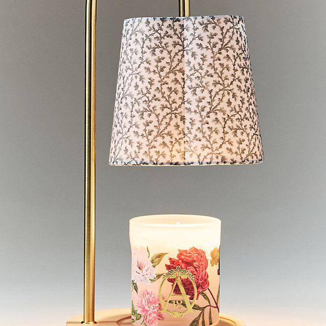 Printed Floral Candle Warmer Lamp