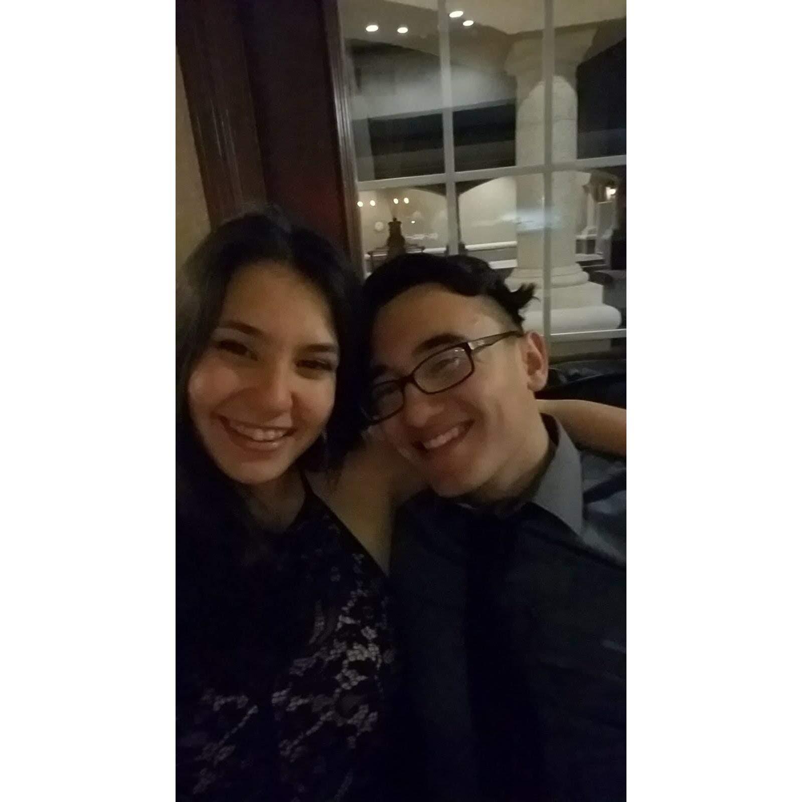 1st wedding we attended together