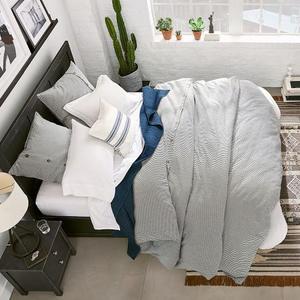 Wheaton Stripe Sham - Navy