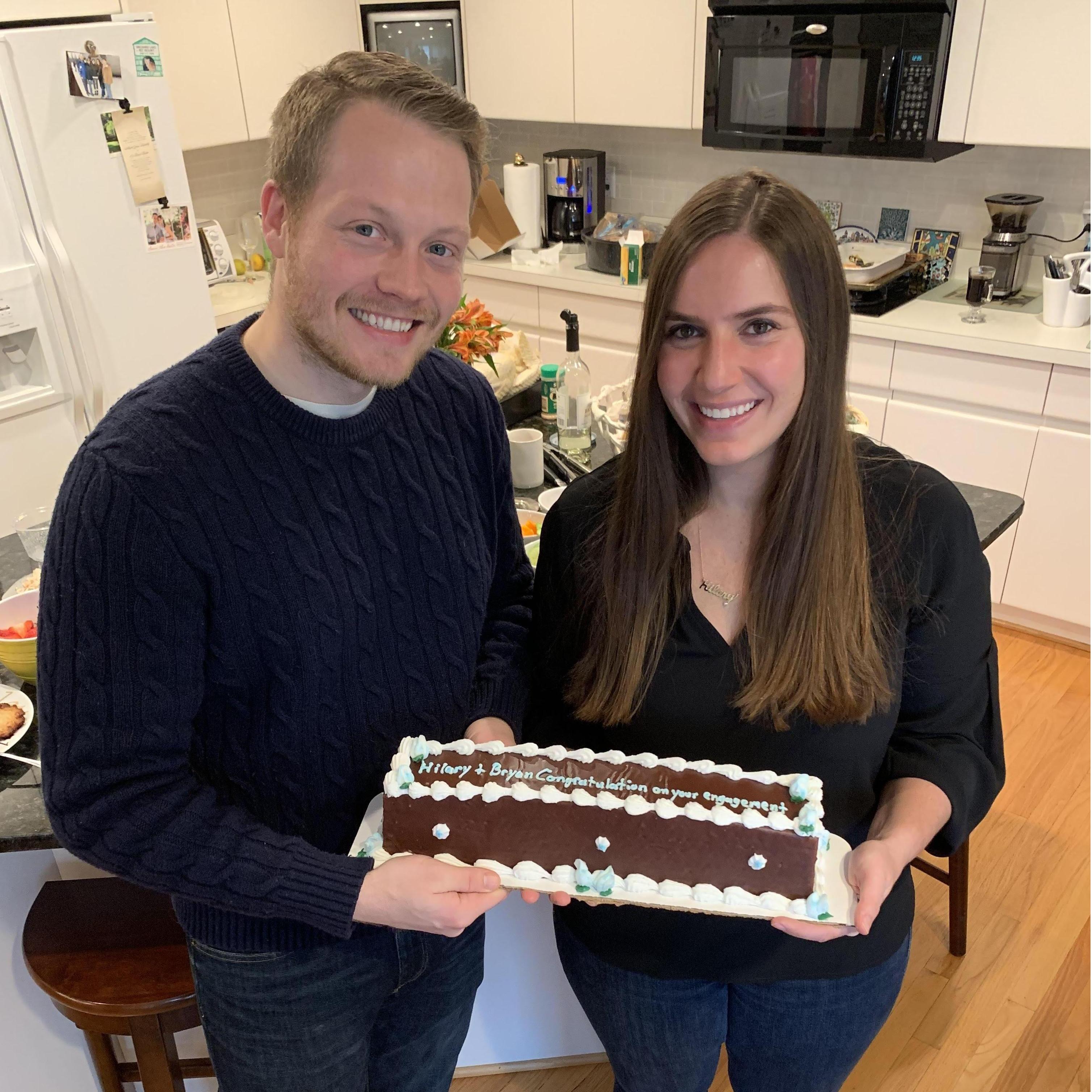 Engagement Seven-Layer Cake (Nov 2018)