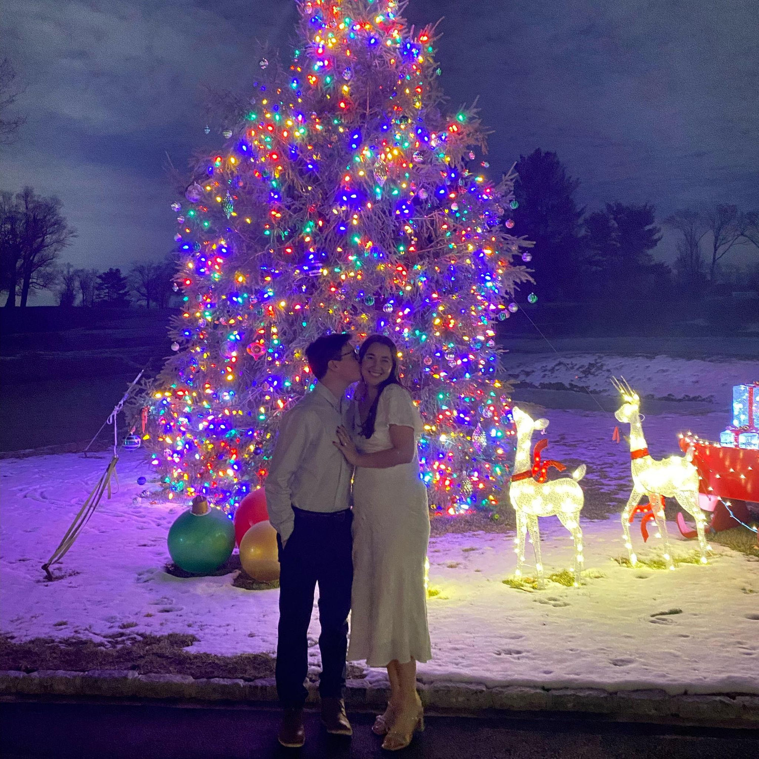 Views for our engagement party in December of 2024!