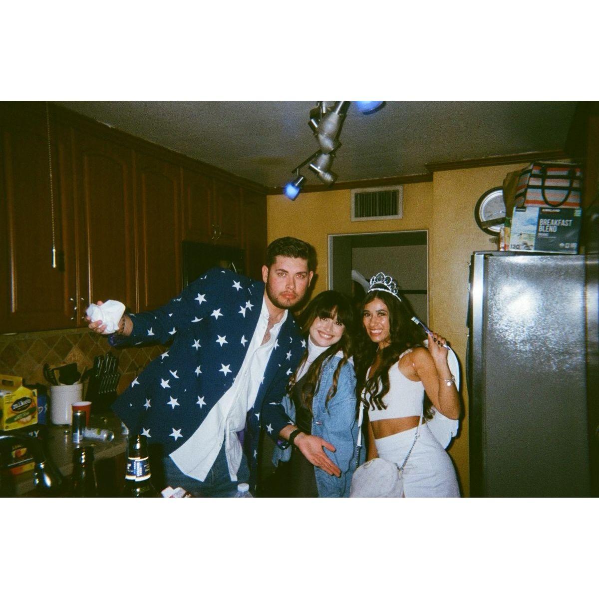 our first photo together was at the Welden Halloween party in 2022