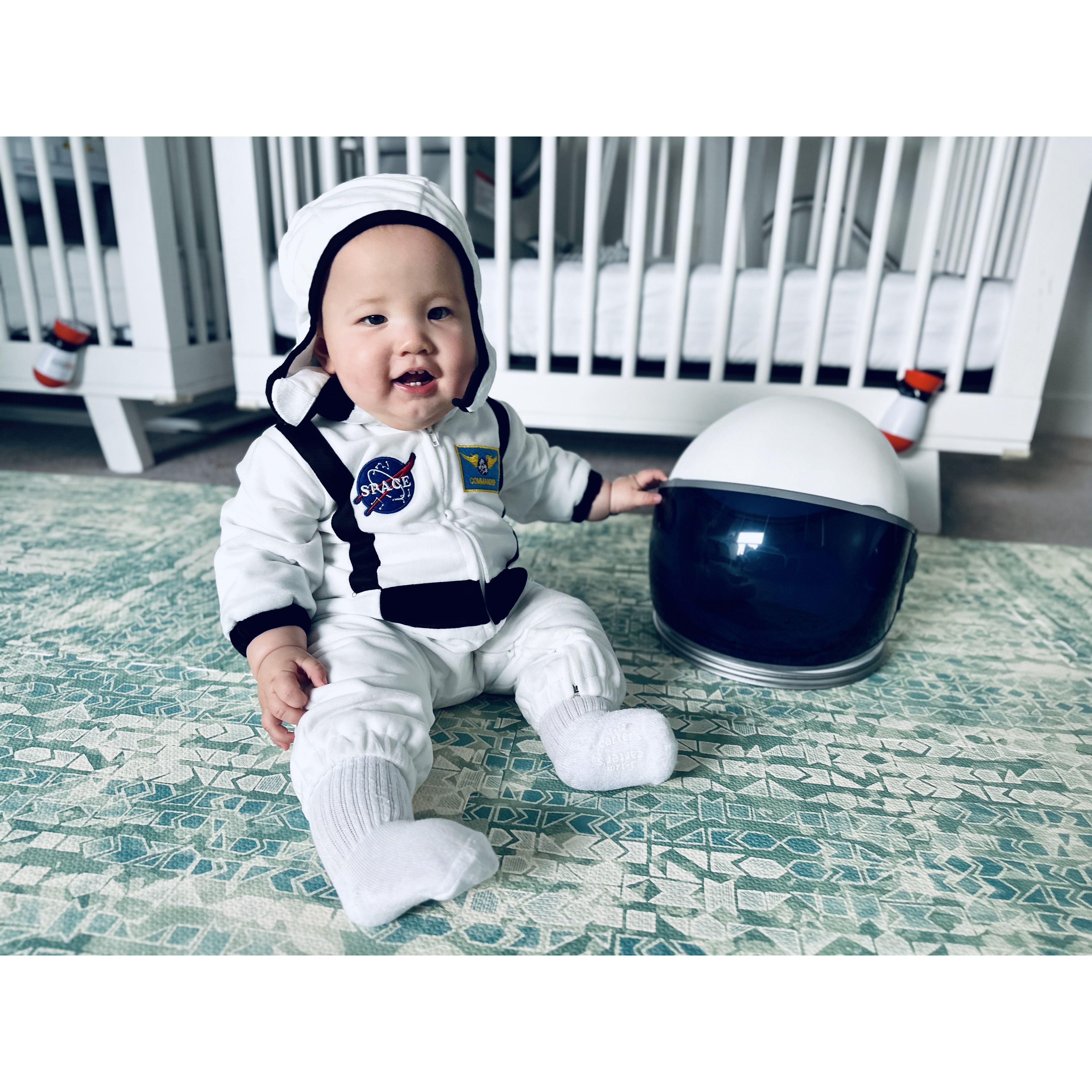 First Holloween (2022): Casey the Astronaut