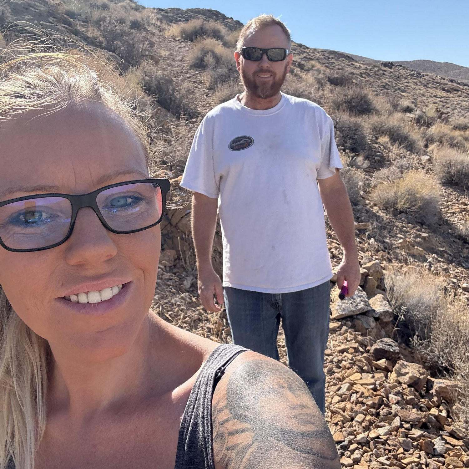 Our engagement/anniversary trip to death valley