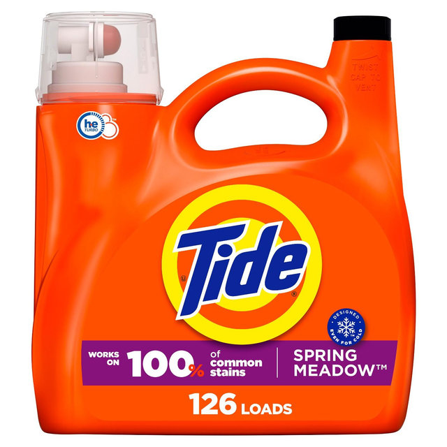 Tide Liquid HE Spring Meadow Liquid Laundry Detergent 126 loads - 158oz