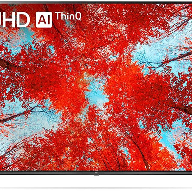 LG UQ 90 Series 55” Alexa Built-in 4K Smart TV (3840 x 2160), 60Hz Refresh Rate, AI-Powered 4K, Cloud Gaming (55UQ9000PUD, 2022)